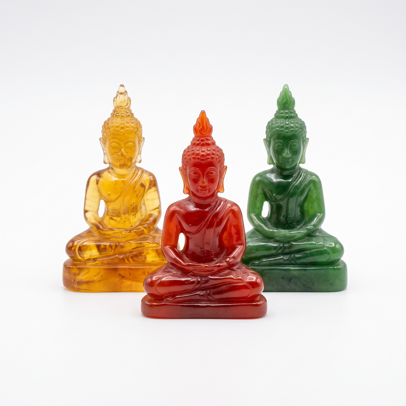 Bespoke Commission: Hand-Carved Natural Gemstone Statues and Talismans