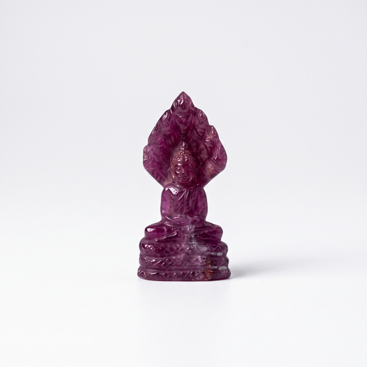 Ruby Buddha Protected by Naga King